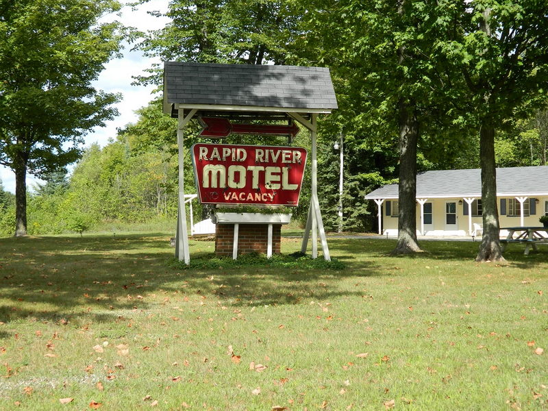 Rapid River Motel - 2013 Photo Of Sign